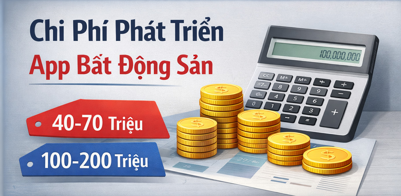 Chi phí phát triển app bất động sản