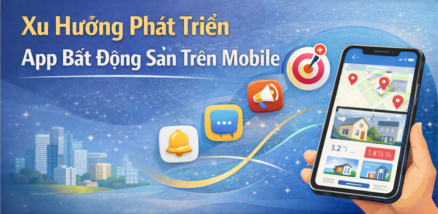 Xu hướng phát triển app bất động sản trên mobile