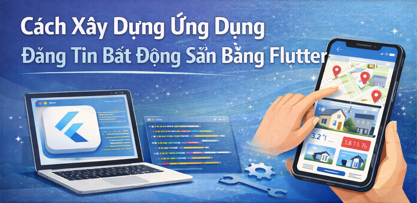 Cách xây dựng ứng dụng đăng tin bất động sản bằng Flutter