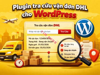 Plugin tra cứu vận đơn DHL cho WordPress